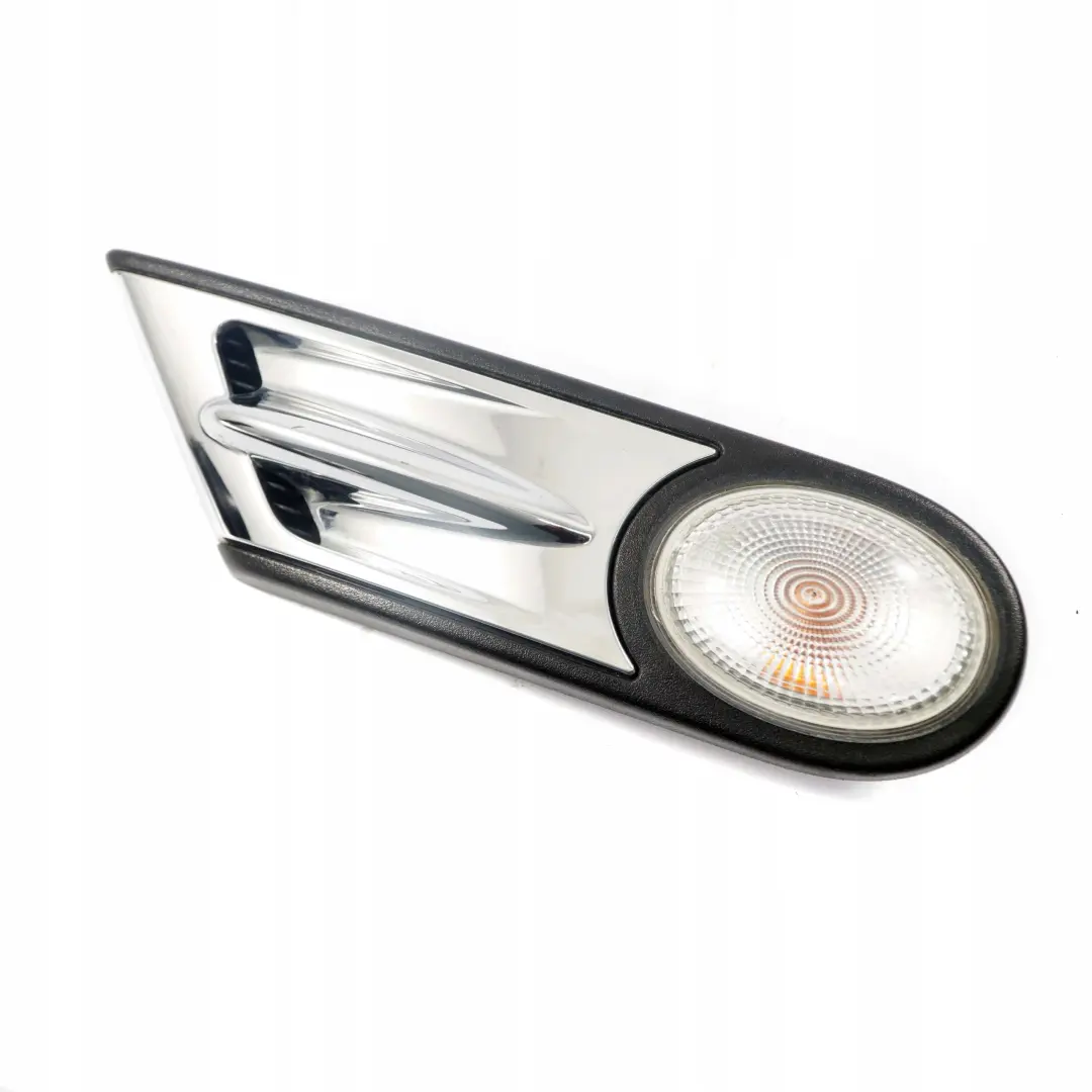 Right O/S Additional Turn Indicator Lamp Chrome to MINI R55 R56 R57 LCI with Part number 7188614 MINI R55 R56 R57 LCI Right O/S Additional Turn Indicator Lamp Chrome - SKU 7188614 - Part number 7188614