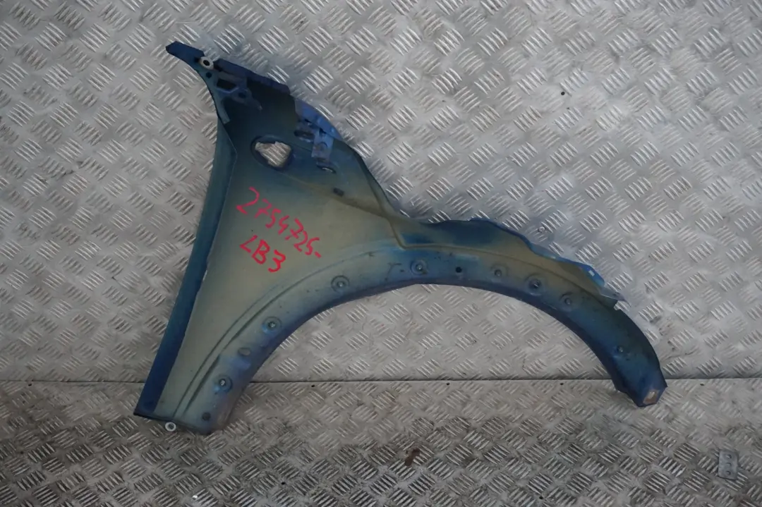 BMW MINI Cooper 3 R55 R56 R57 R58 Side Panel Front Left Wing N/S Lightning Blue - SKU 2754725-LB3 - Part number 2754725