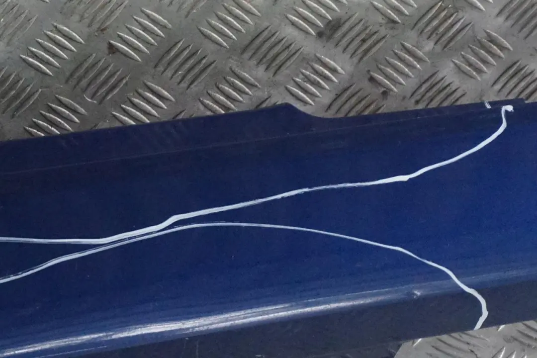 BMW E92 E93 Listello Portiera Destra Montegoblau Montego Blu - A51 - SKU 0034058-MTB - Numero di parte 0034058