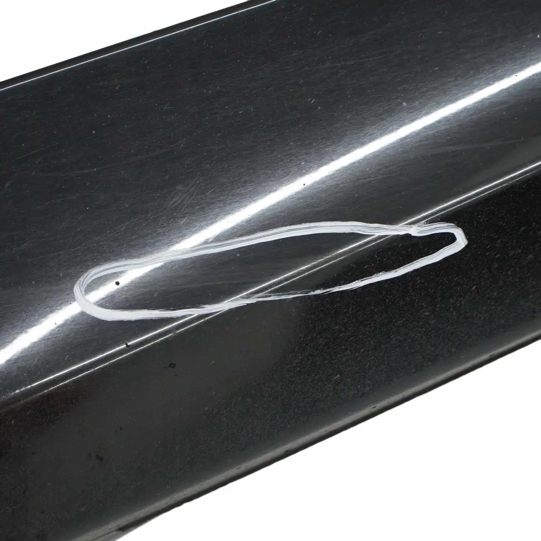 BMW 1 E81 E82 E88 2 Sill Strip Side Skirt Left N/S Schwarz 2 Black - 668 - SKU 0036143-SCH2 - Part number 0036143