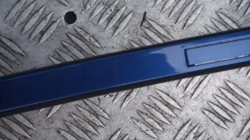 Left Roof Moulding Railing N/S Montegoblau Blue Metallic to BMW 1 Series E81 E87 with Part number 51130032701 BMW 1 Series E81 E87 Left Roof Moulding Railing N/S Montegoblau Blue Metallic - SKU 0032701-MTB - Part number 51130032701