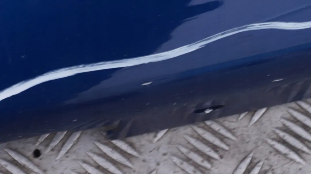 BMW E87 LCI M Sport Listello Portiera Apertura Gonna Destra le Mans - Blu - SKU 0033556-LMB3 - Numero di parte 51770033556-LMB1