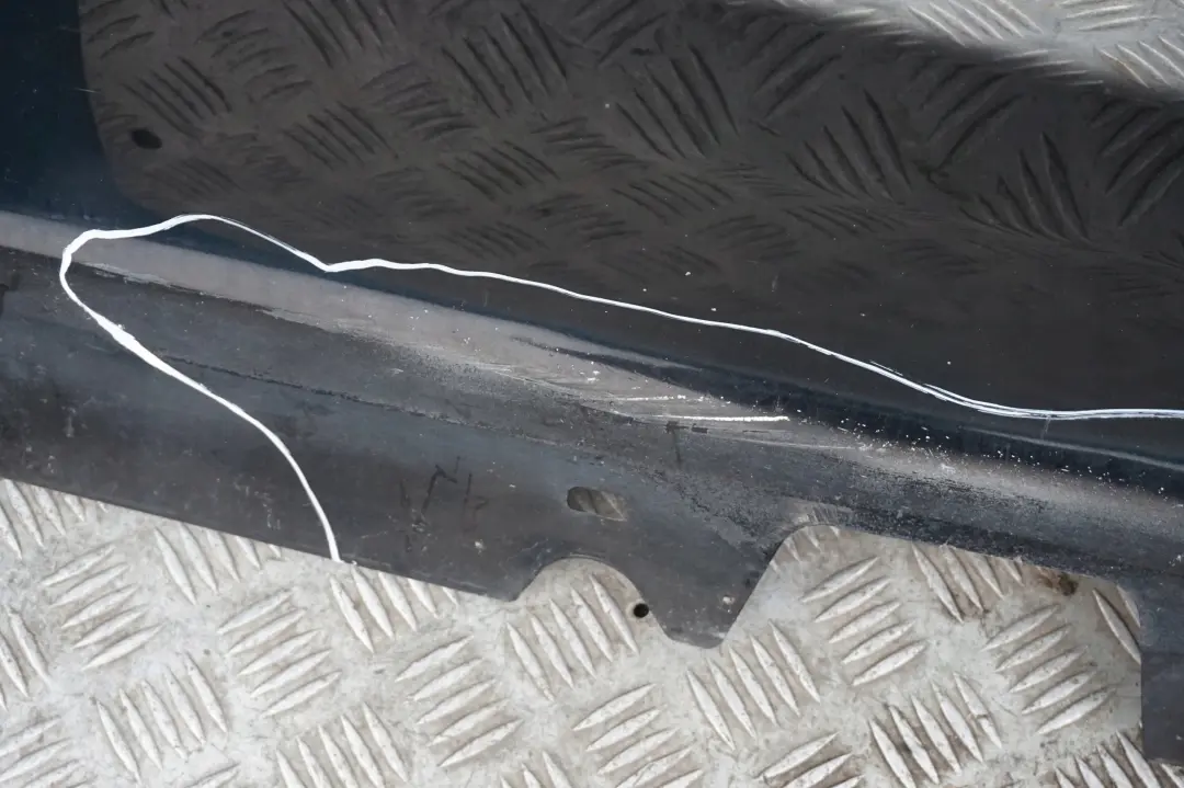 BMW E90 E91 Listello Portiera Apertura Gonna Destro Nero 2 - SKU 0032950-SCH4 - Numero di parte 32950