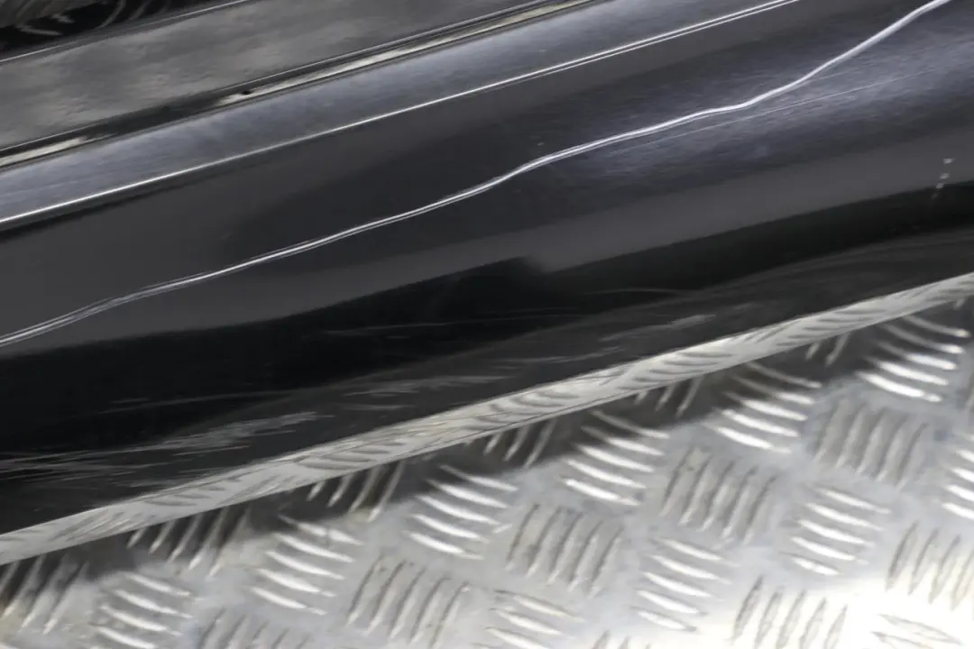 BMW E92 E93 Listello Portiera Gonna SX Nero 2 - 668 - SKU 0034059-SCH1 - Numero di parte 0034059