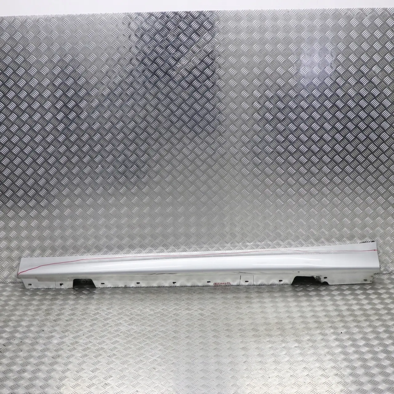 BMW E90 E91 M Sport Sill Strip Faldon Lateral Izquierdo Titansilber Metallic 354