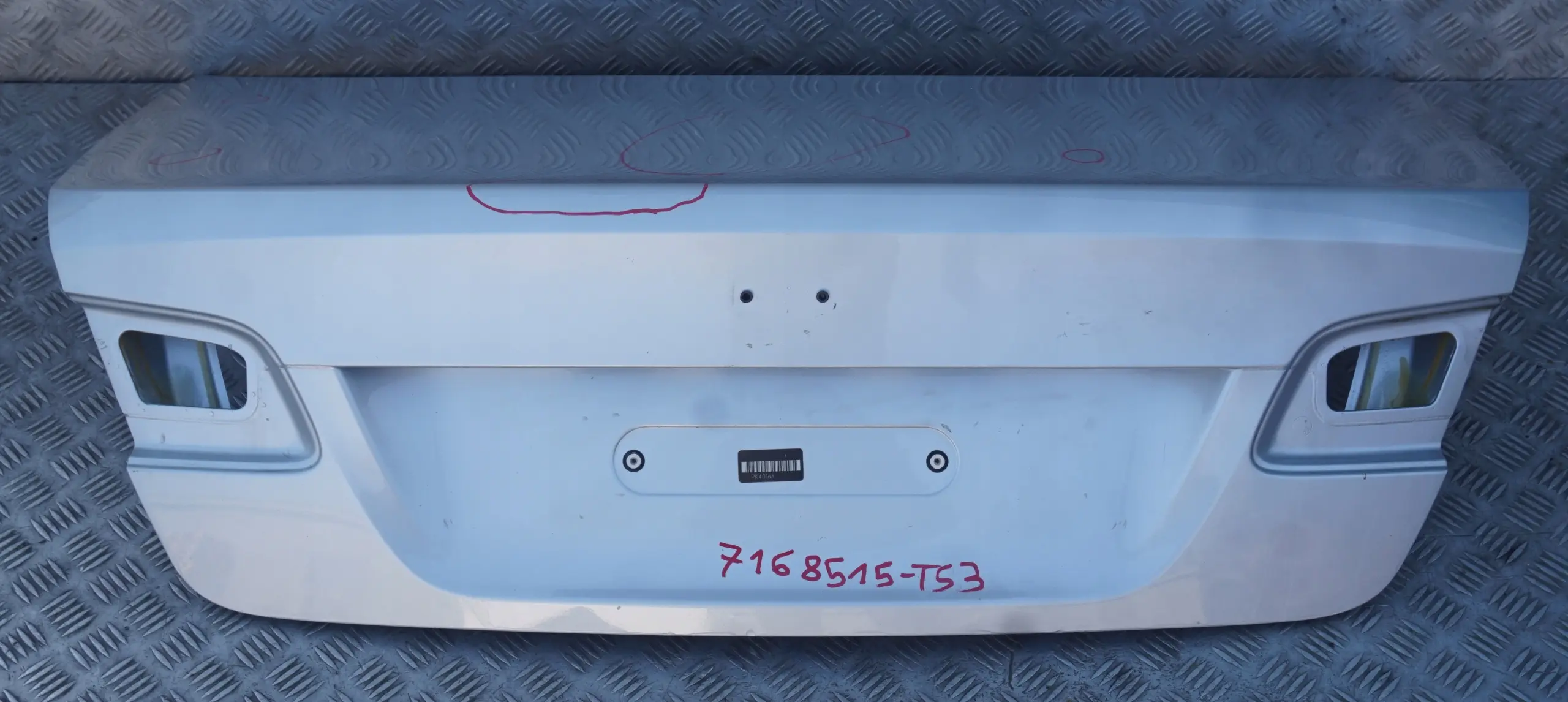 BMW 3 Series 3 E92 Coupé Tailgate Boot Lid Rear Lid Titansilber Titan Silver