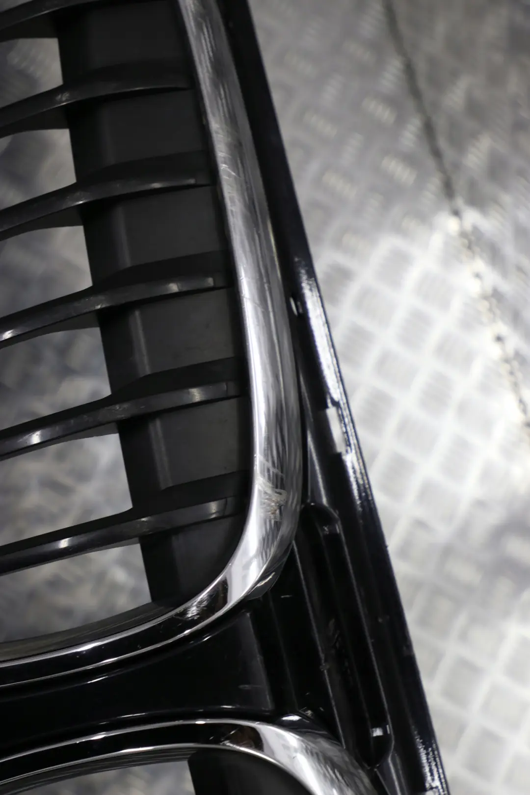 Front Bumper Trim Panel Black Sapphire Metallic - 475 to BMW X1 Series F48 with Part number 7453562 BMW X1 Series F48 Front Bumper Trim Panel Black Sapphire Metallic - 475 - SKU 7453562-BS - Part number 7453562