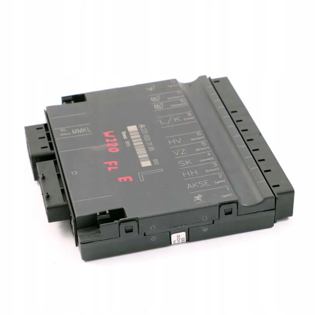 Mercedes-Benz S W220 Sitz Memory Steuergerät Modul Vorne Links für mit Teilenummer A2208203185 Mercedes-Benz S W220 Sitz Memory Steuergerät Modul Vorne Links - SKU A2208203185 - Teilenummer A2208203185