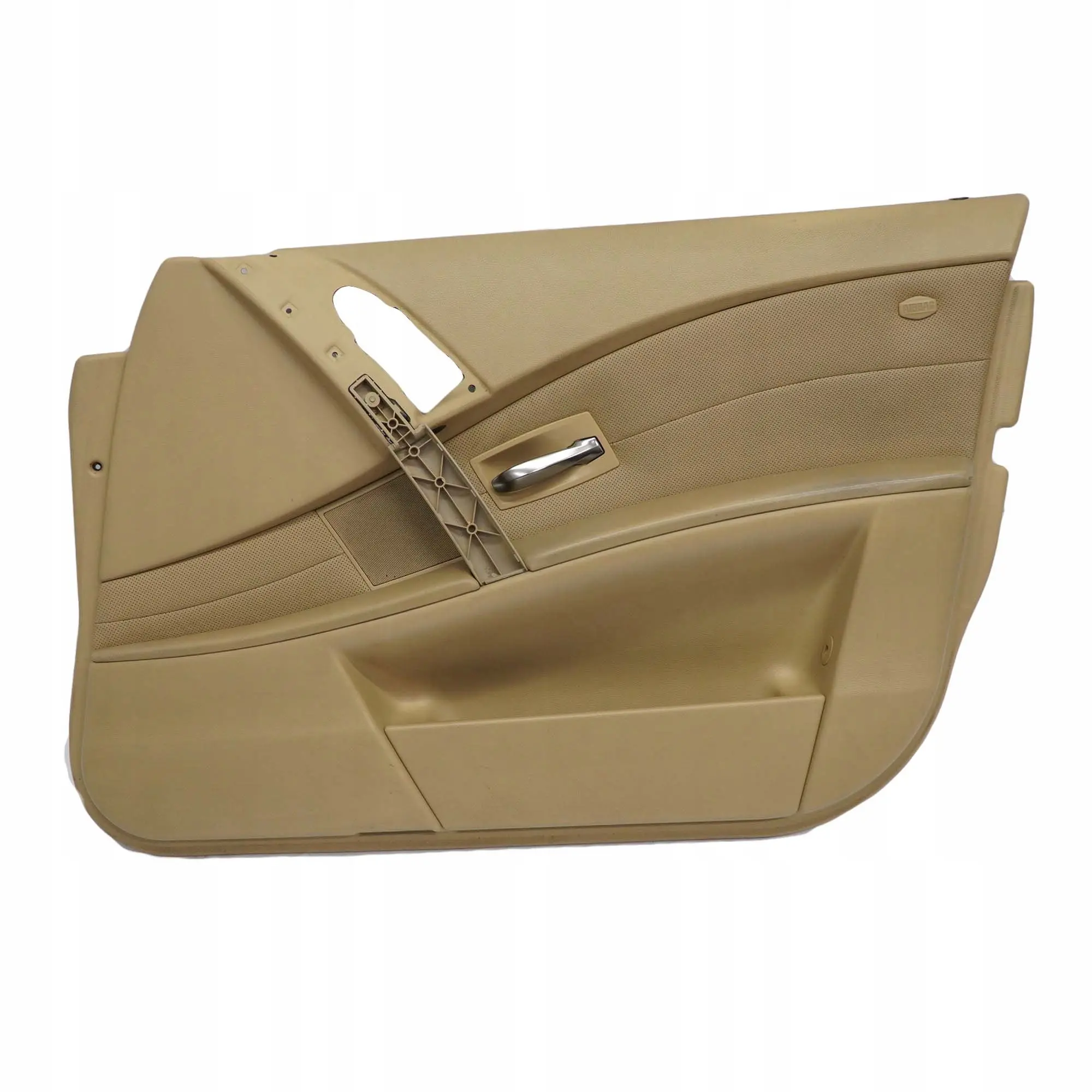 BMW 5 E60 E61 Panneau Portieres Revetement avant Droit Cuir Nasca Beige