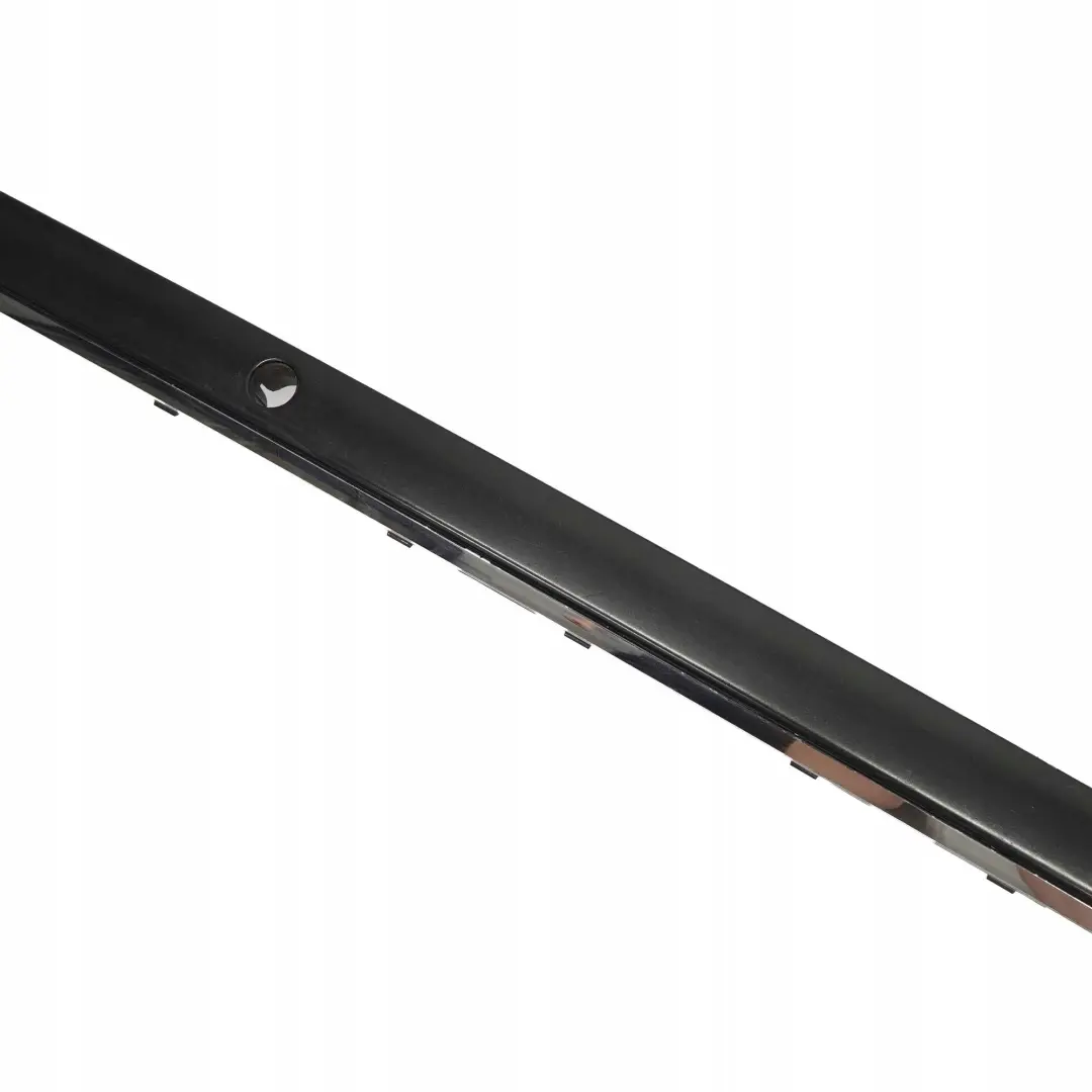 BMW 7 Series E65 E66 Bumper Strip Guard Rear Centre Black Sapphire Metallic 475 - SKU P0399081-BS - Part number 0399081