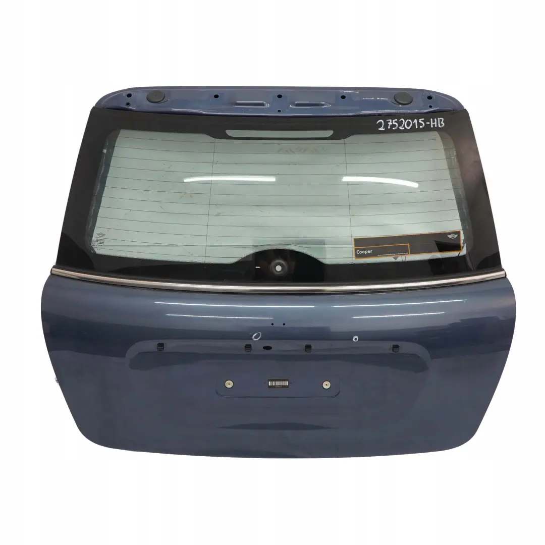 Boot Trunk Lid Tailgate Horizon Blue Metallic - A93 to BMW Mini Cooper R56 with Part number 2752015 BMW Mini Cooper R56 Boot Trunk Lid Tailgate Horizon Blue Metallic - A93 - SKU 2752015-HB - Part number 2752015