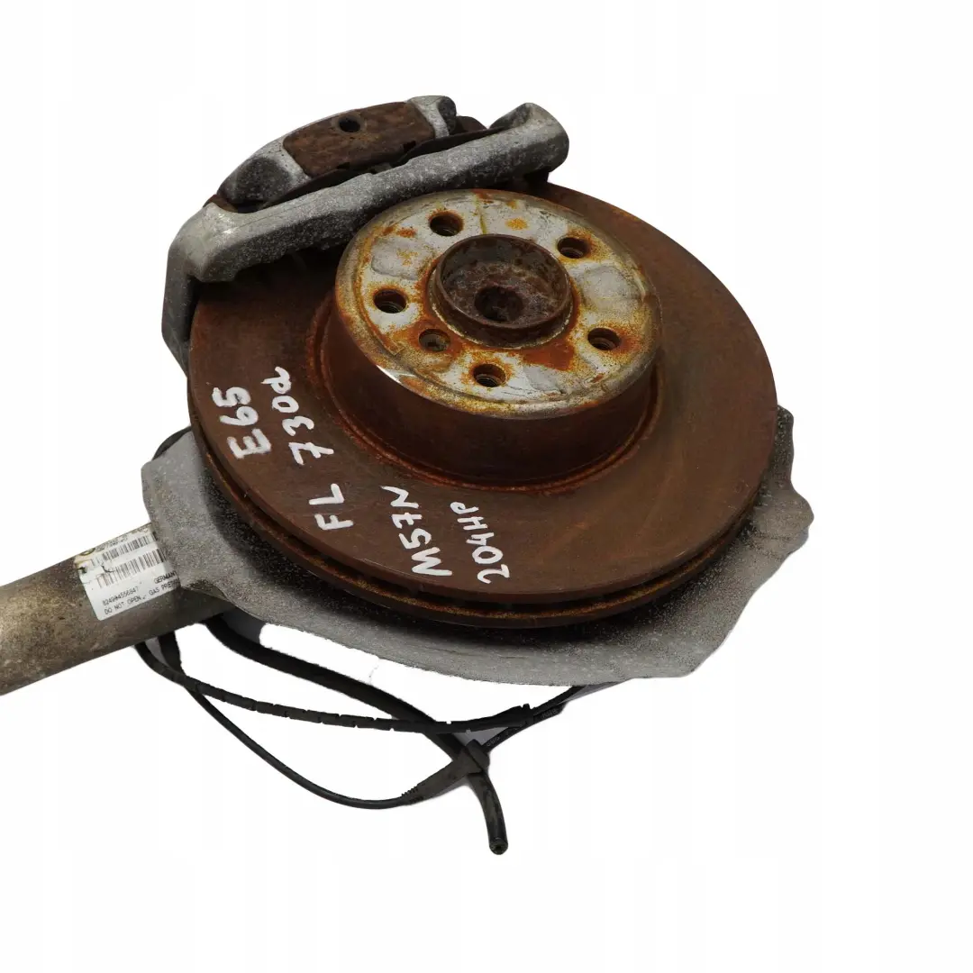 M57N Delantero Izquierdo Pierna Freno Disco Suspension Portador para BMW E65 730d con número de pieza 6786531 BMW E65 730d M57N Delantero Izquierdo Pierna Freno Disco Suspension Portador - SKU 6752597 - Número de pieza 6786531