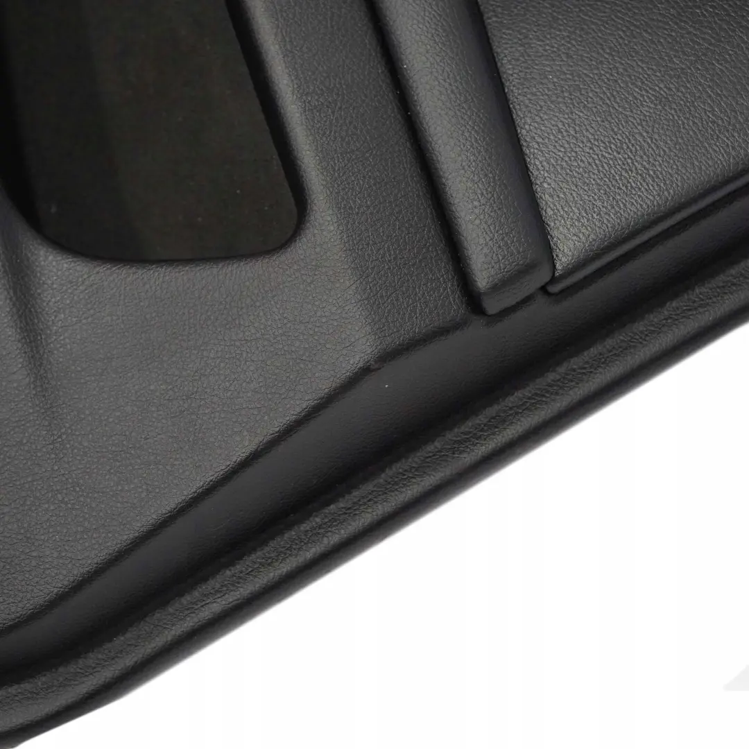 Pannello Portiera Posteriore Sinistra pelle Nera per BMW F10 F11 con numero di parte 7273279 BMW F10 F11 Pannello Portiera Posteriore Sinistra pelle Nera - SKU 7273279 - Numero di parte 7273279