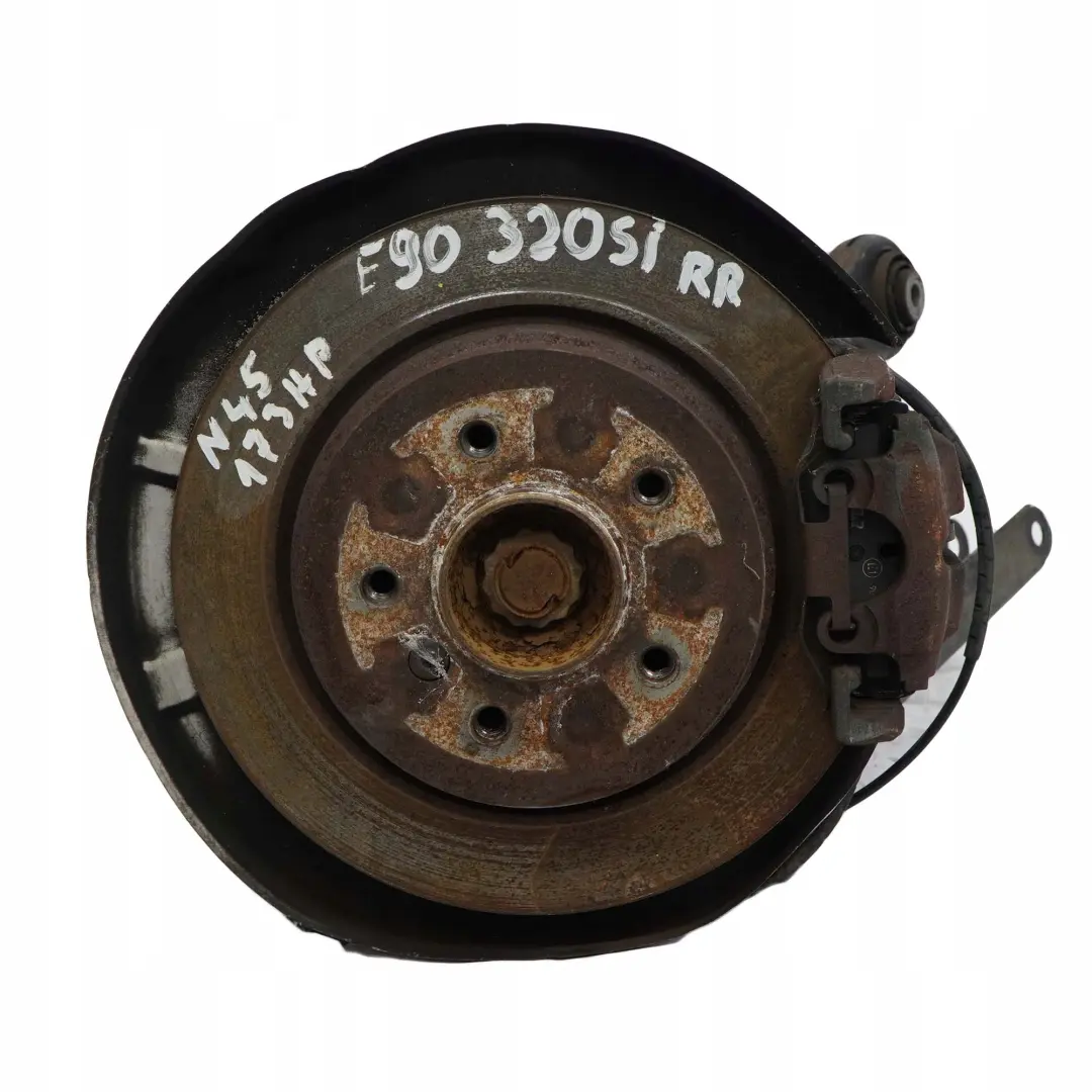 320si N45 Cuscinetto Perno Vettore Ruota Pinza Set Posteriore Dx per BMW E90 con numero di parte 6774808 BMW E90 320si N45 Cuscinetto Perno Vettore Ruota Pinza Set Posteriore Dx - SKU 6774808-13 - Numero di parte 6774808