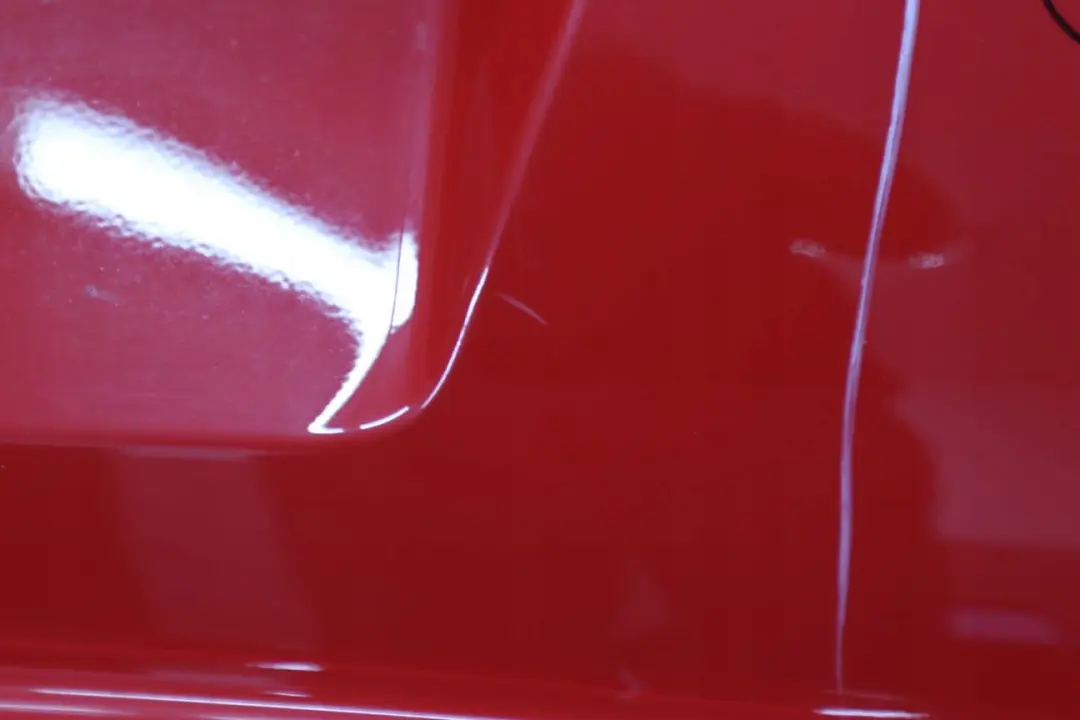 BMW Z4 Series E85 1 Convertible Rear Bumper Trim Panel Hellrot Bright Red - 314 - SKU 0034437-HELL1 - Part number 0034437
