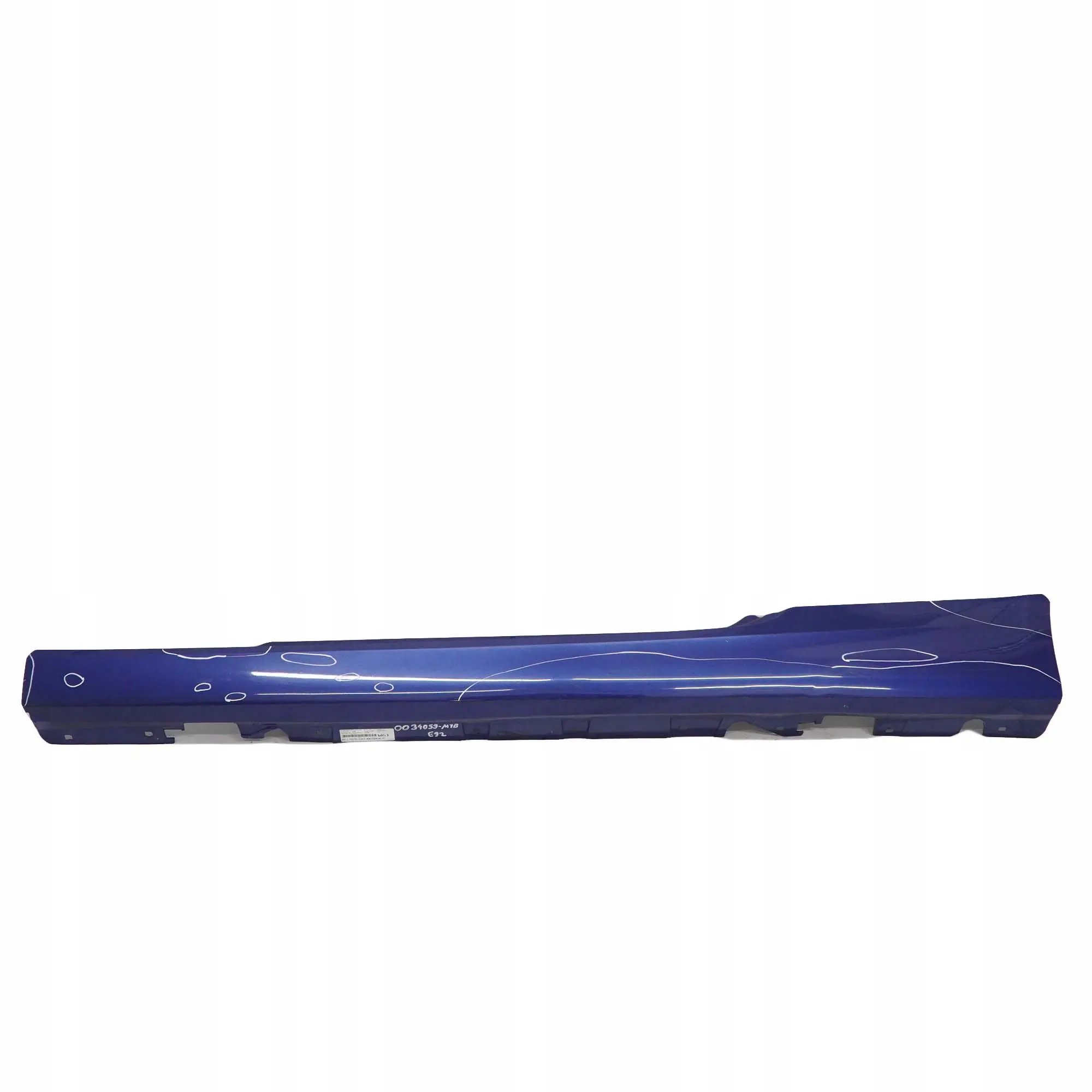 BMW 1 E92 E93 Sill Strip Faldon Lateral Izquierdo Montegoblau Azul - A51