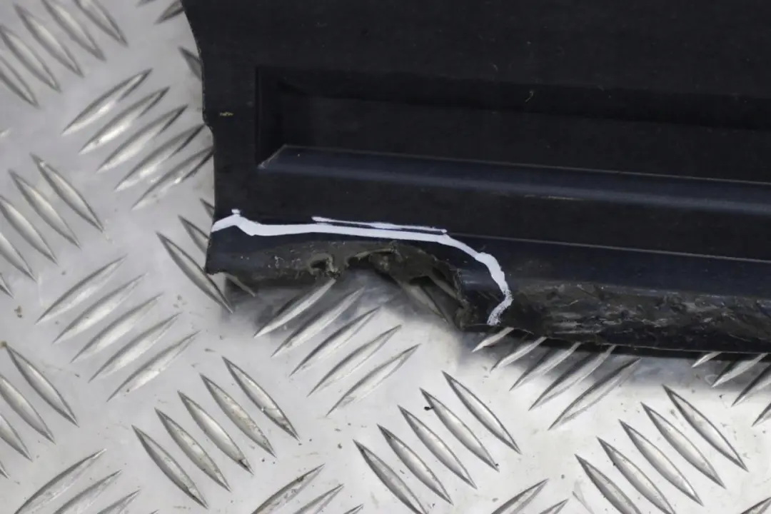 BMW Z4 E85 E86 Izquierda N / Sill Tira lateral faldon Panel Toledoblau Azul 482 - SKU 0031109-TDB1 - Número de pieza 0031109