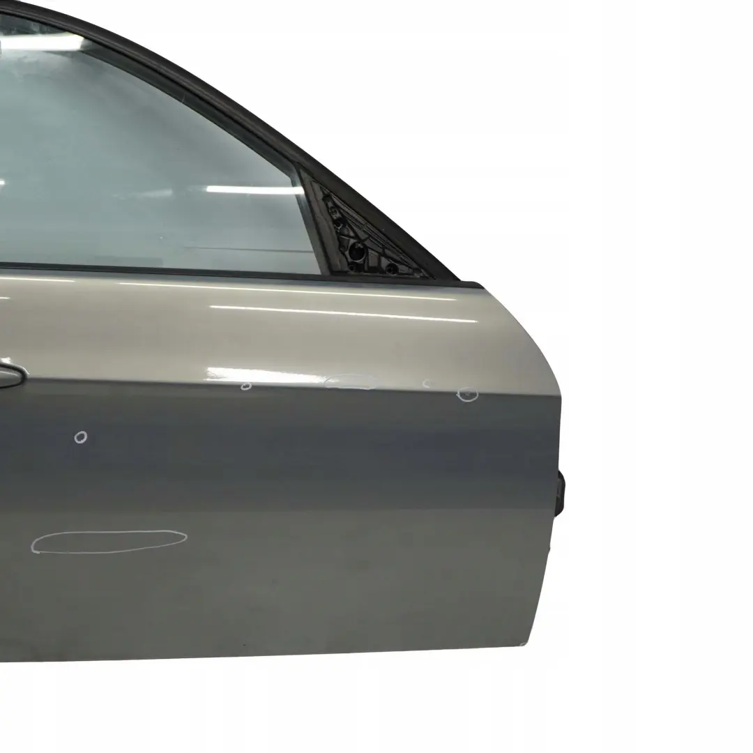 Door Front Right O/S Arktis Arctic Metallic - A34 to BMW 3 Series E90 E91 1 with Part number 7203644 BMW 3 Series E90 E91 1 Door Front Right O/S Arktis Arctic Metallic - A34 - SKU 7203644-AM1 - Part number 7203644
