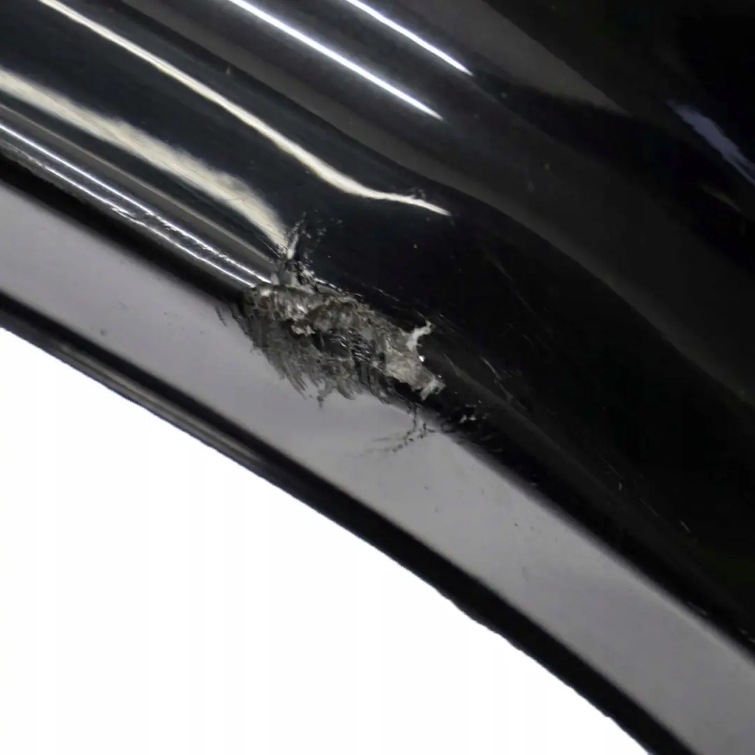 BMW 5 E61 Touring Rear Bumper Trim Panel PDC Black Sapphire Metallic - 475 - SKU 0306983-BS - Part number 0306983