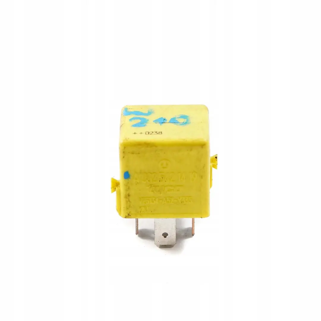 Mercedes A C E M W163 W169 W203 W210 Relay 5-Pin Yellow TYCO - SKU A0025421419 - Part number A0025421419