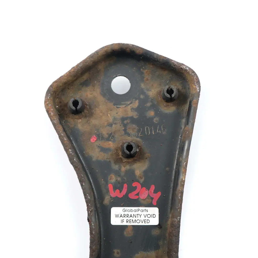 Mercedes-Benz C E Class W204 W212 Rear Subframe Left N/S Mount Plate Bracket to with Part number A2043520146 Mercedes-Benz C E Class W204 W212 Rear Subframe Left N/S Mount Plate Bracket - SKU A2043520146 - Part number A2043520146