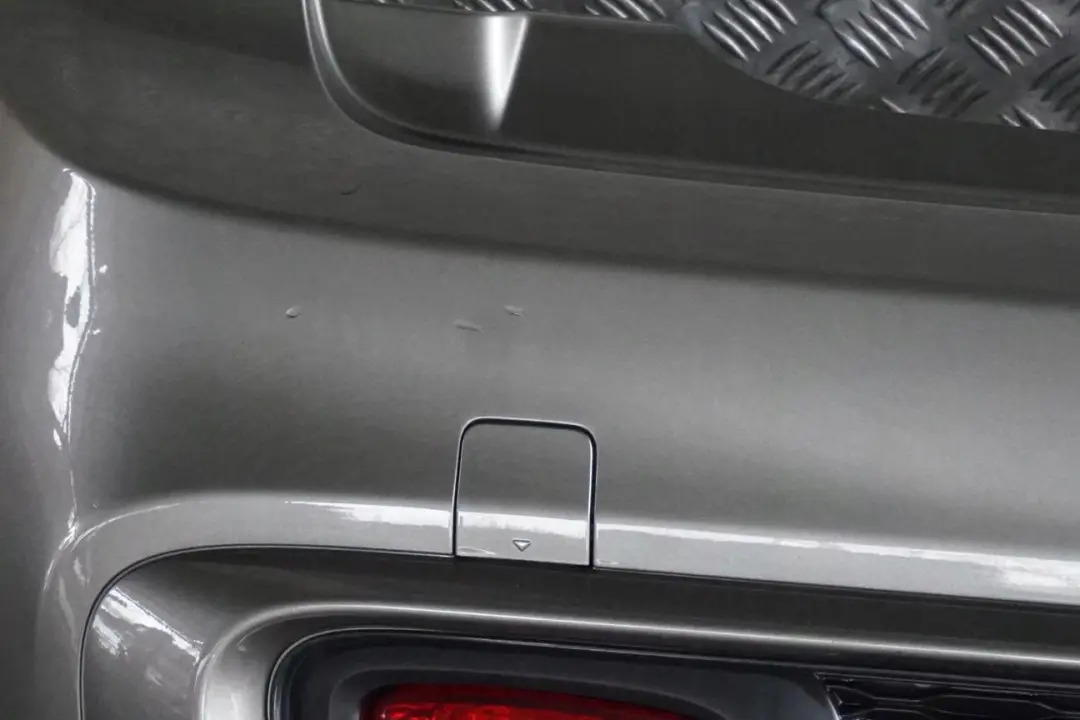 Mini F56 F57 Cooper S Complete Rear Bumper Panel Melting Silver - C2K - SKU 7380020-MELT - Part number 7380020