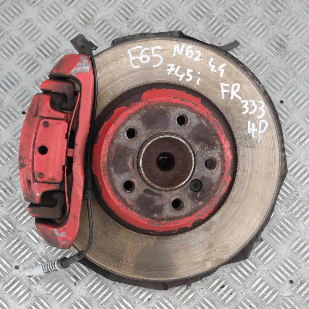 N62 Front Right O/S Brake Disc Suspension Carrier to BMW 7 Series E65 745i with Part number 6753462 BMW 7 Series E65 745i N62 Front Right O/S Brake Disc Suspension Carrier - SKU 6753462 - Part number 6753462