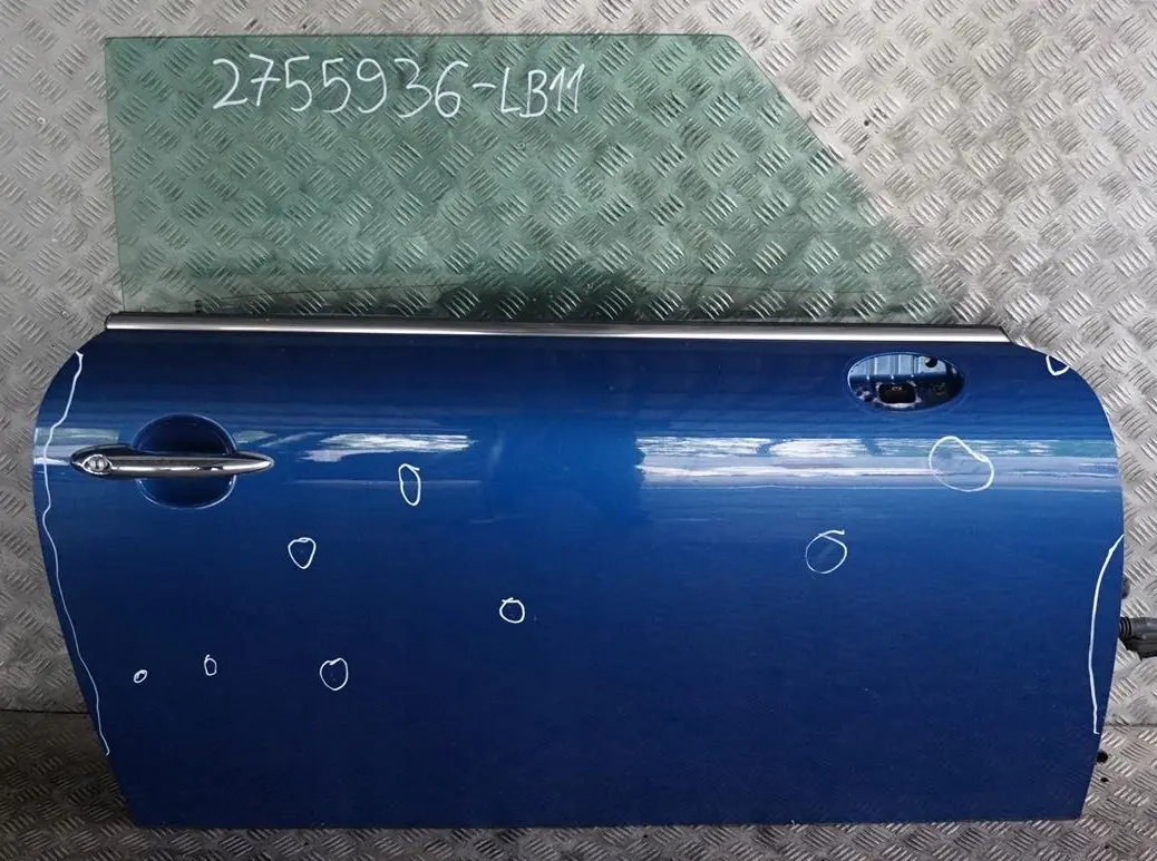 BMW MINI Cooper 11 R55 R56 R57 R58 Door Front Right O/S Lightning Blue Metallic