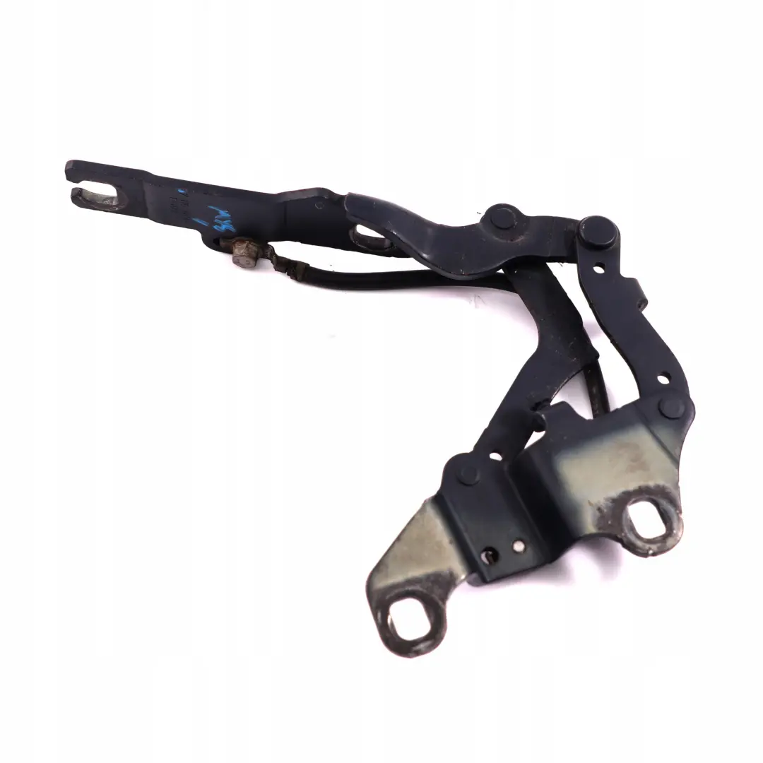 BMW E90 E92 Cerniera Anteriore Sinistra Cofano Motore Mysticblau Mystic Blue A07 - SKU 7115263-MYS - Numero di parte 7115263
