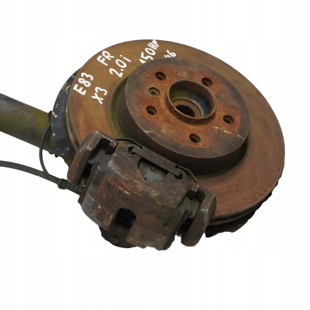 BMW X3 er E83 2.0i N46 Federbein Sport Schwenklager Bremsscheibe Vorne Rechts - SKU 3413146 - Teilenummer 3413146