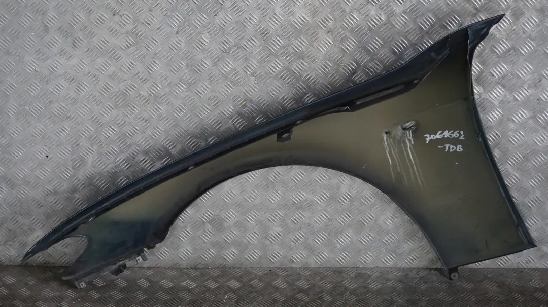 BMW 7 Series E65 E66 Side Panel Wing Front Right O/S Toledoblau Toledo Blue - SKU 7061662-TDB - Part number 7061662