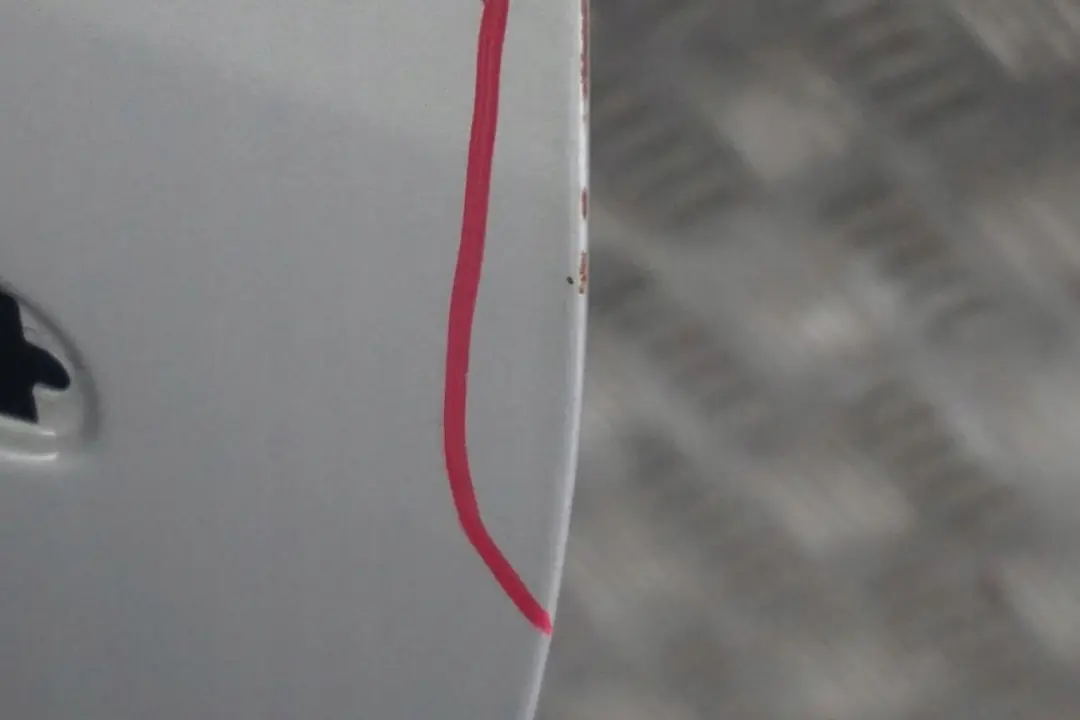 Class W168 Door Rear Left N/S Polar Silver Metallic - 761U to Mercedes A with Part number A1687302305 Mercedes A Class W168 Door Rear Left N/S Polar Silver Metallic - 761U - SKU A1687302305-PS - Part number A1687302305