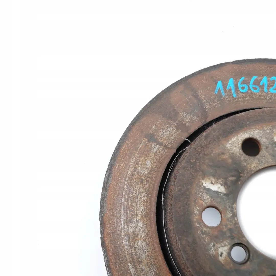 BMW 7 Series E65 E66 Rear Left Right Wheel N/O/S Brake Disc Ventilated 324X20 - SKU 1166127-1 - Part number 1166127