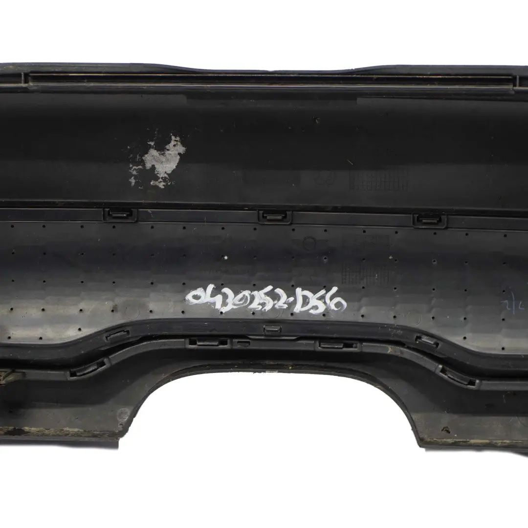 Mini Cooper S R56 R57 Complete Rear Bumper Trim Panel Dark Silver - SKU 0430252-DS6 - Part number 0430252