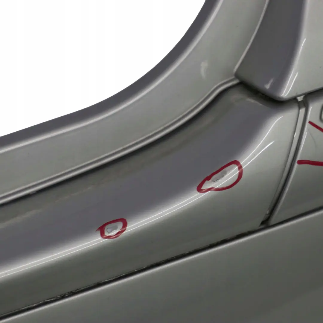 Mercedes-Benz A-Class W168 Rear Bumper Trim Panel Polar Silver Metallic - 761 to with Part number A1688852625 Mercedes-Benz A-Class W168 Rear Bumper Trim Panel Polar Silver Metallic - 761 - SKU A1688852625-PLS - Part number A1688852625