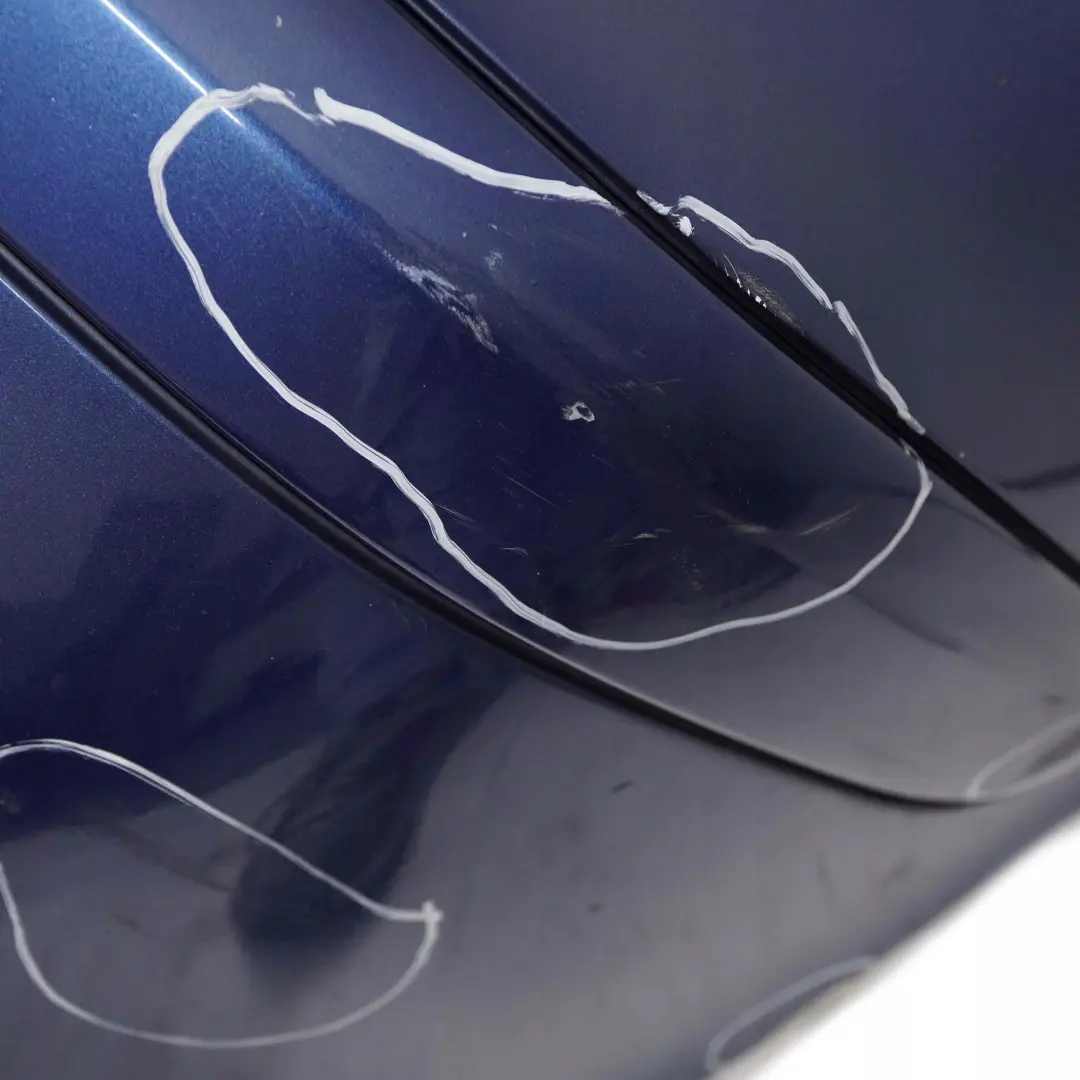 Mercedes-Benz C-Class W203 Front Bumper Trim Panel Jaspisblau Blue - 345 to with Part number A2038850025 Mercedes-Benz C-Class W203 Front Bumper Trim Panel Jaspisblau Blue - 345 - SKU A2038850025-JAS - Part number A2038850025