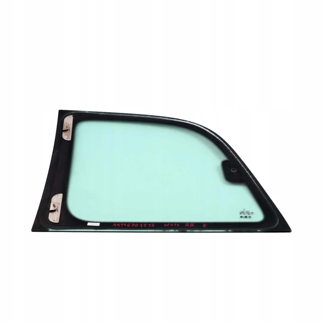 Mercedes-Benz Vaneo W414 Rear Right O/S Quarter Window Glass AS2 to with Part number A4146701512 Mercedes-Benz Vaneo W414 Rear Right O/S Quarter Window Glass AS2 - SKU A4146701512 - Part number A4146701512