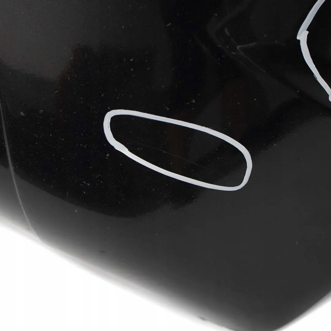 BMW 3 E46 Saloon Touring Front Bumper Trim Panel Black Sapphire Metallic - 475 - SKU 0030351-BS - Part number 0030351