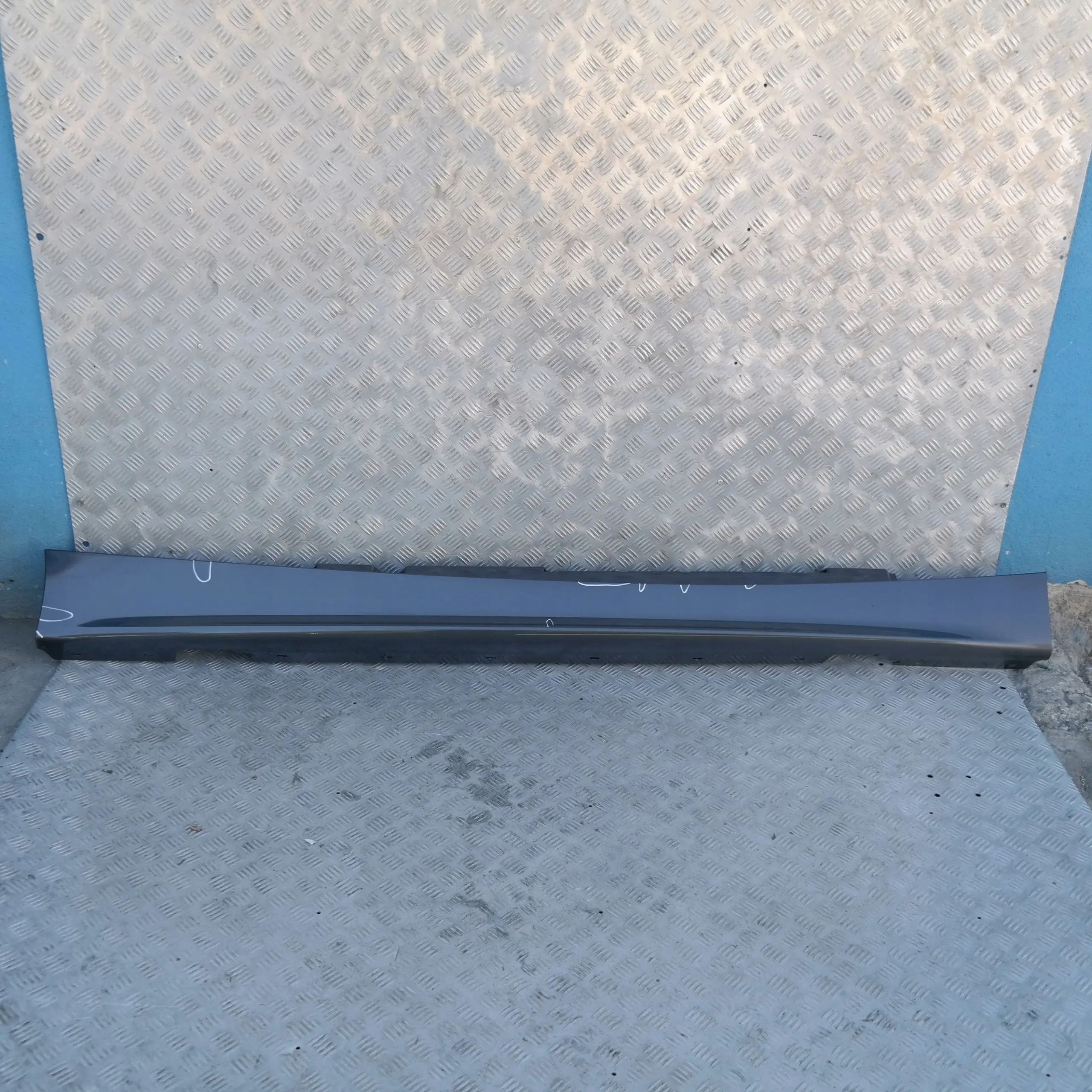 BMW E87 Listello Portiera Apertura Gonna Dx Frizzante Grafite Metallizzato