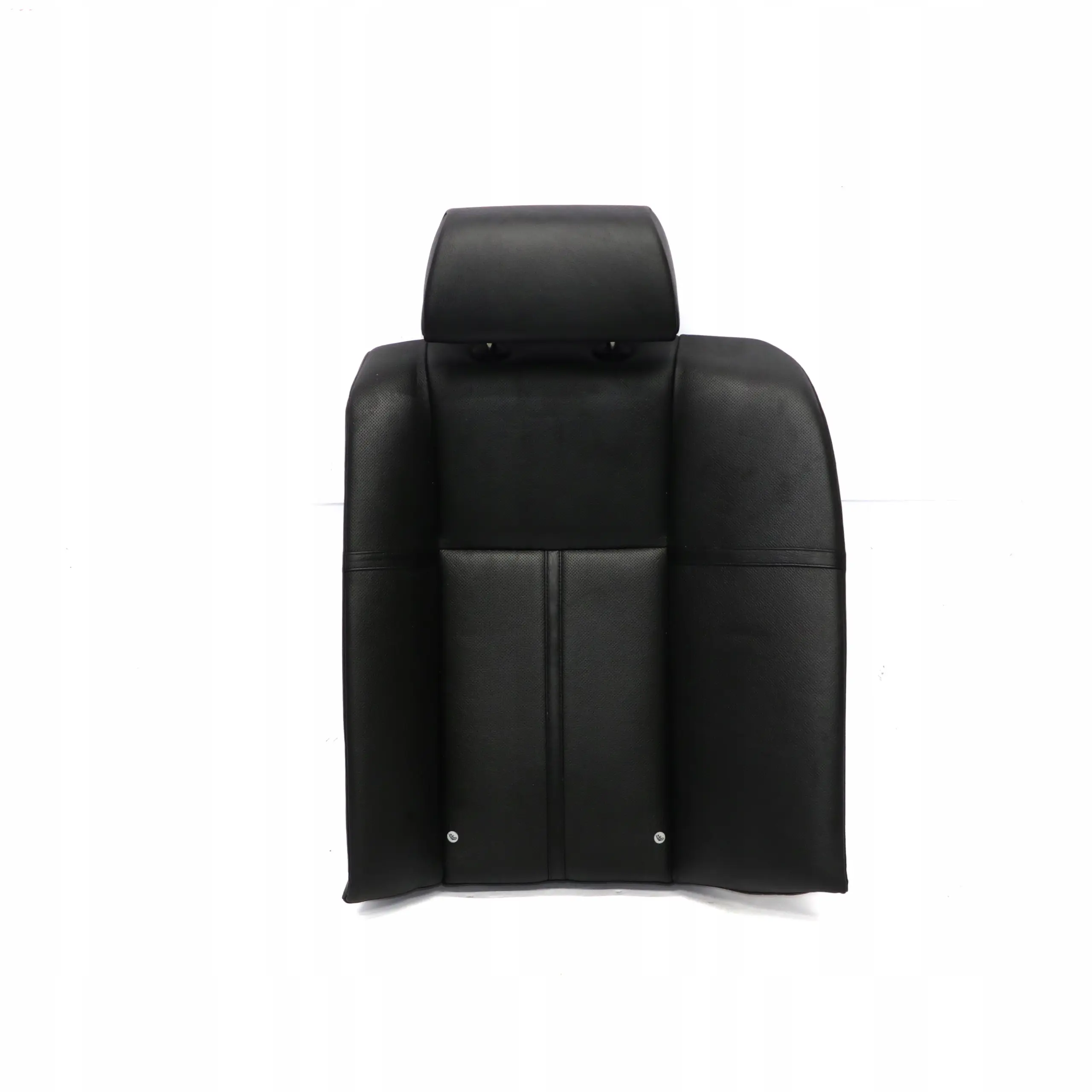 BMW 7 E65 E66 Rear Seat Left N/S Backrest Cover Climate Leather Nasca Black