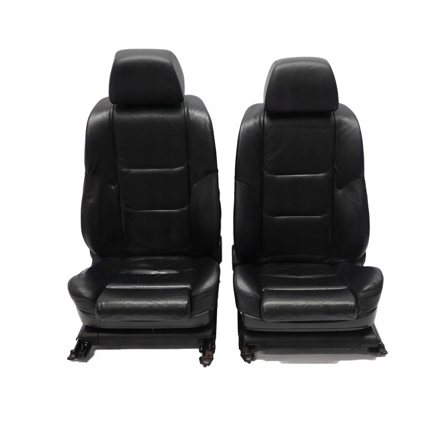 BMW E65 Sport Sitzheizung Sitze Vorne Links Rechts Schwarz Leder Elektrisch