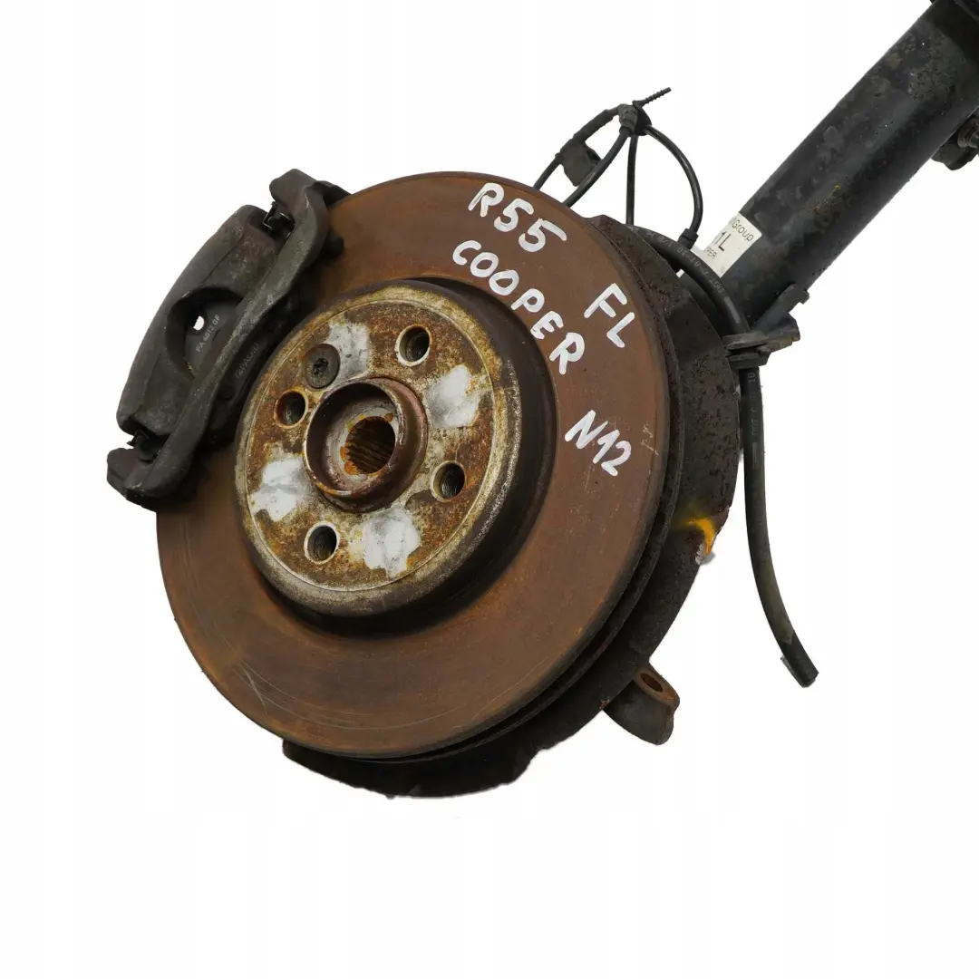 Suspension Delantera Izquierda Spring Strut Leg Brake para Mini R55 Clubman N12 1 con número de pieza 6781903 Mini R55 Clubman N12 1 Suspension Delantera Izquierda Spring Strut Leg Brake - SKU 6781903-1 - Número de pieza 6781903