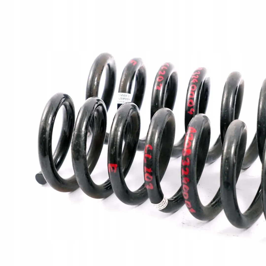 Mercedes-Benz CLC CL203 CLK C208 Rear Coil Spring Suspension Set to with Part number A2083240004 Mercedes-Benz CLC CL203 CLK C208 Rear Coil Spring Suspension Set - SKU A2083240004 - Part number A2083240004