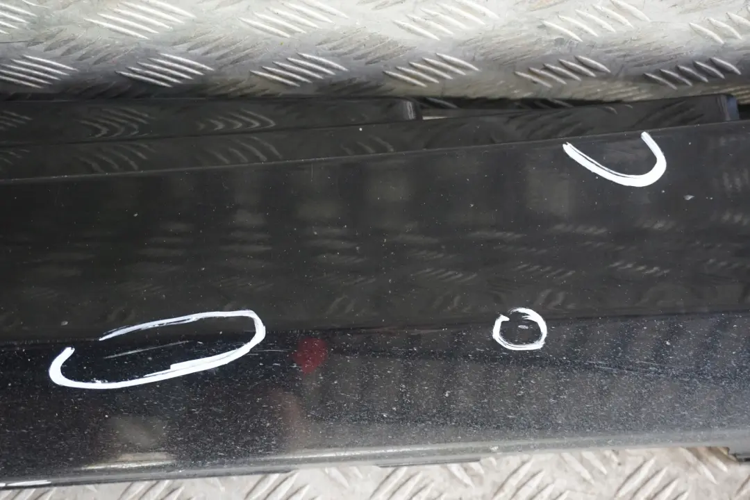 BMW 1 Series 6 E81 E82 E88 Sill Strip Side Skirt Right O/S Schwarz 2 Black - 66 - SKU 0036142-SCH6 - Part number 0036142
