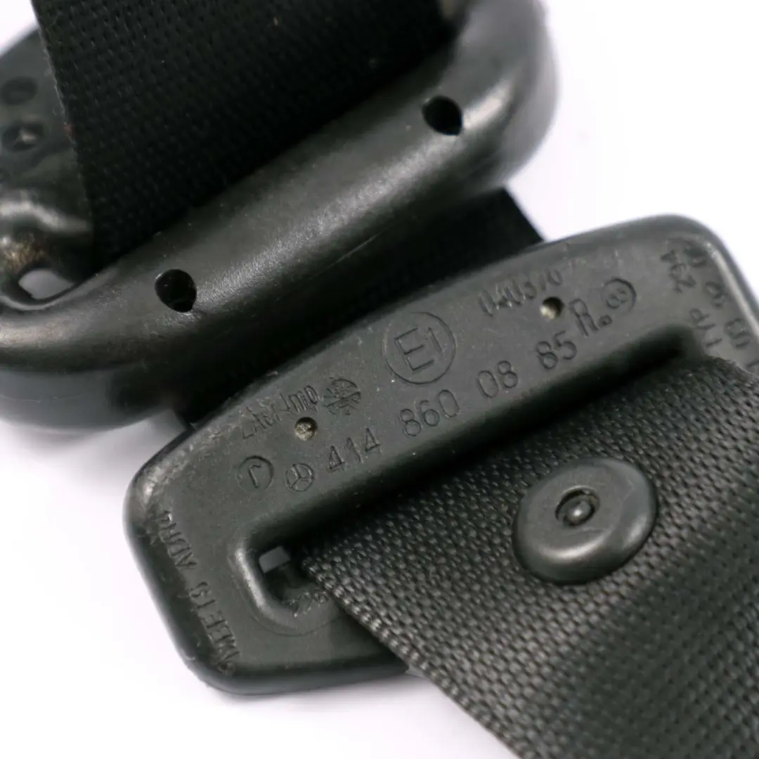 W414 Sicherheitsgurt Vorne Rechts Schwarz für Mercedes Vaneo mit Teilenummer A4148600885 Mercedes Vaneo W414 Sicherheitsgurt Vorne Rechts Schwarz - SKU A4148600885 - Teilenummer A4148600885