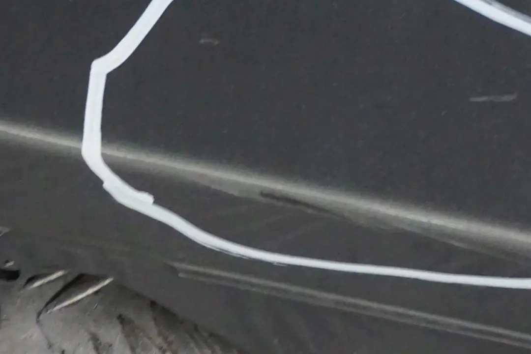 BMW E81 E82 E88 Listello Portiera Apertura Gonna SX Grigio Space Grigio - A52 - SKU 0036143-SCG - Numero di parte 0036143