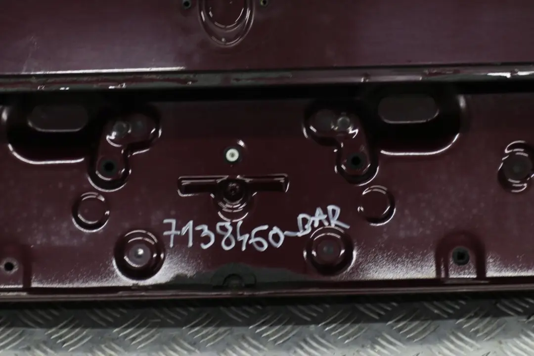 Trunk Lid Boot Tailgate Barberarot Barbera Red - A39 to BMW 7 Series E65 E66 E67 with Part number 7138460 BMW 7 Series E65 E66 E67 Trunk Lid Boot Tailgate Barberarot Barbera Red - A39 - SKU 7138460-BAR - Part number 7138460