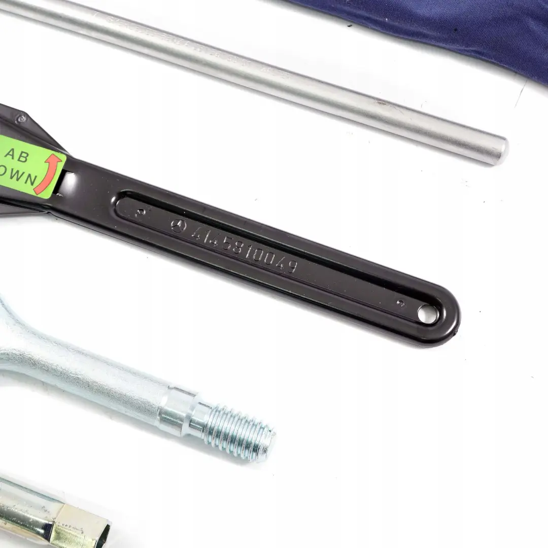 Mercedes-Benz A E G S Class W169 W211 W212 W221 W463 Tool Bag Set to with Part number A2035850001 Mercedes-Benz A E G S Class W169 W211 W212 W221 W463 Tool Bag Set - SKU A2035850001 - Part number A2035850001