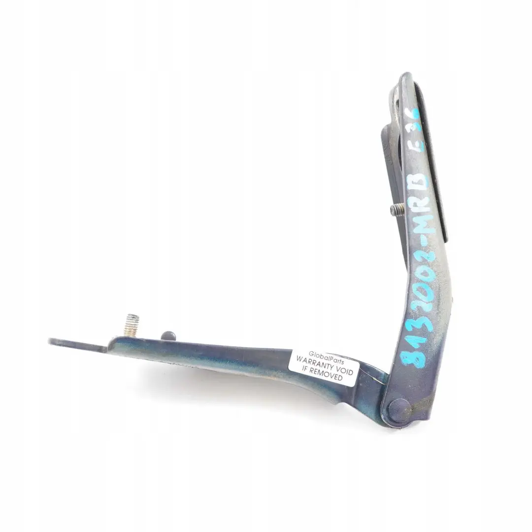 BMW E36 Zawias maski silnika prawy Montreal Blue - SKU 8132002-MRB - Numer Części 8132002