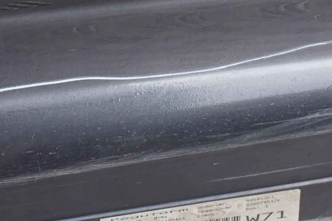 Sill Strip Faldon Derecho Sparkling Graphite para BMW E81 E82 E88 M SPORT con número de pieza 0034732 BMW E81 E82 E88 M SPORT Sill Strip Faldon Derecho Sparkling Graphite - SKU 0034732-SG1 - Número de pieza 0034732